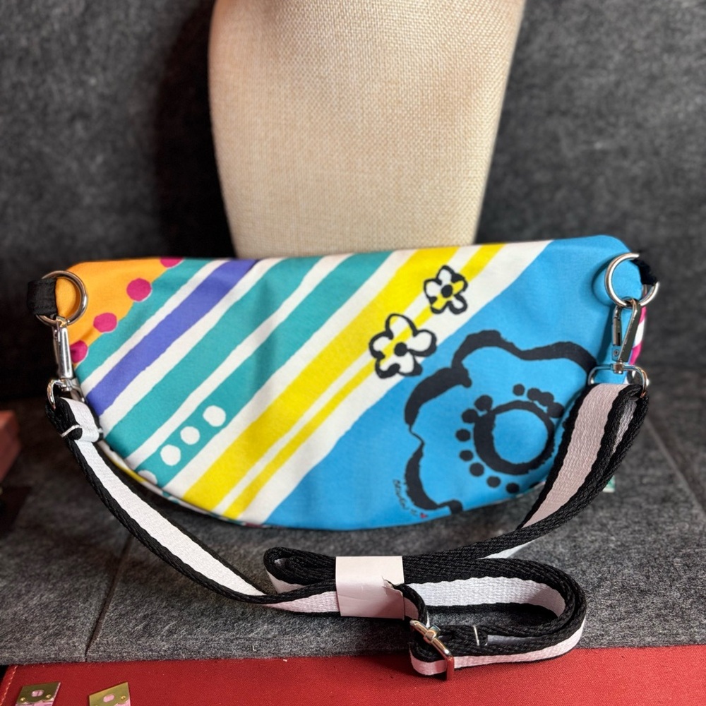 Brighton Graffiti Love Crossbody Belt Bag NWT - Picture 2 of 9